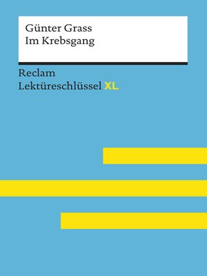 cover image of Im Krebsgang von Günter Grass